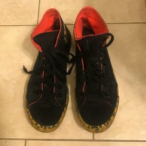 Leopard Sole Converse High Tops